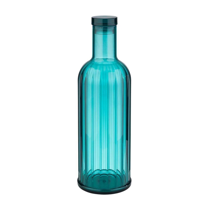 PLASTIC BLUE BOTTLE W/ LID 1LT - APS - 4004133107496