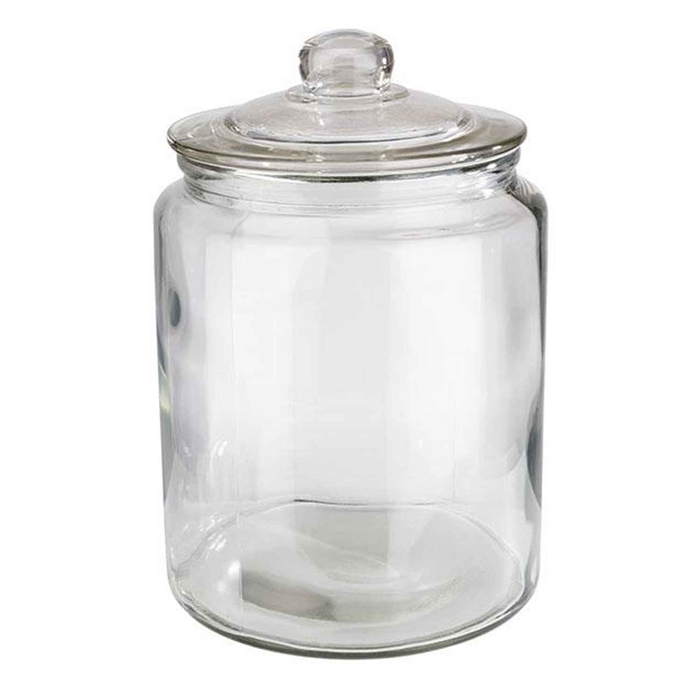 FRASCO VIDRO CLASSIC C/TAMPA 6LT Ø20XH30CM - APS - 4004133822535
