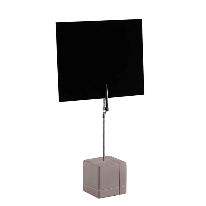 SET 4 STONE TABLE STANDS 3X3XH12CM - APS - 4004133714946