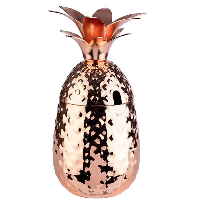 COPO COBRE PINEAPPLE 50CL Ø9XH19CM 93334 - APS - 4004133933347