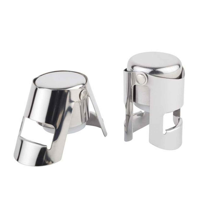 ROLHA CHAMPANHE INOX Ø4XH6CM 93160 C/2 - APS - 4004133931602