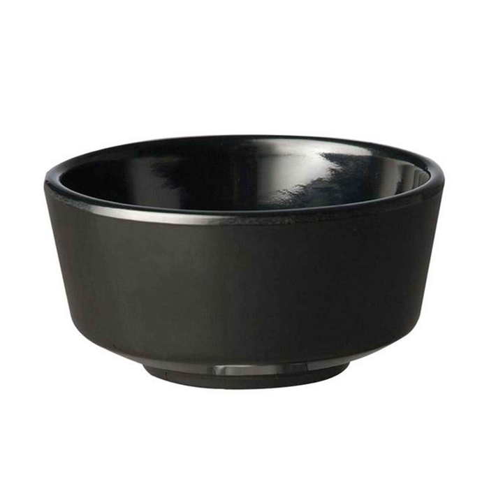 TAÇA REDONDA MELAMINA PRETA FLOAT 9CM 83903 - APS - 4004133839038