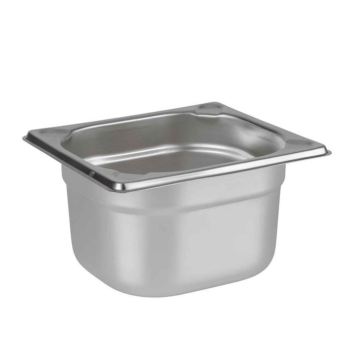 CONTAINER INOX GN 1/6 200MM 81608 - APS - 4004133816084