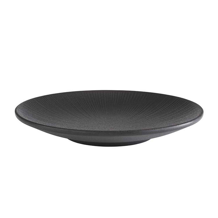 PRATO MELAMINA Ø21CM NERO PRETO 85063 - APS - 4004133850637