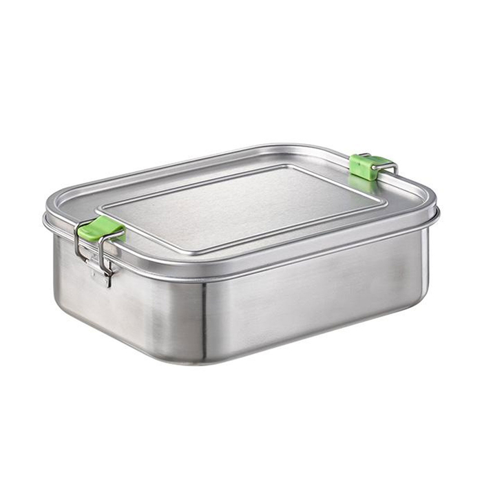 LUNCHBOX XL INOX 22.5X16.5XH6.5CM 66902 - APS - 4004133669024
