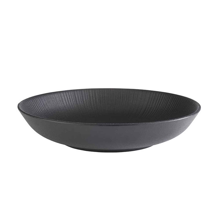 TAÇA MELAMINA Ø22.5XH4.5CM NERO PRETO 85060 - APS - 4004133850606