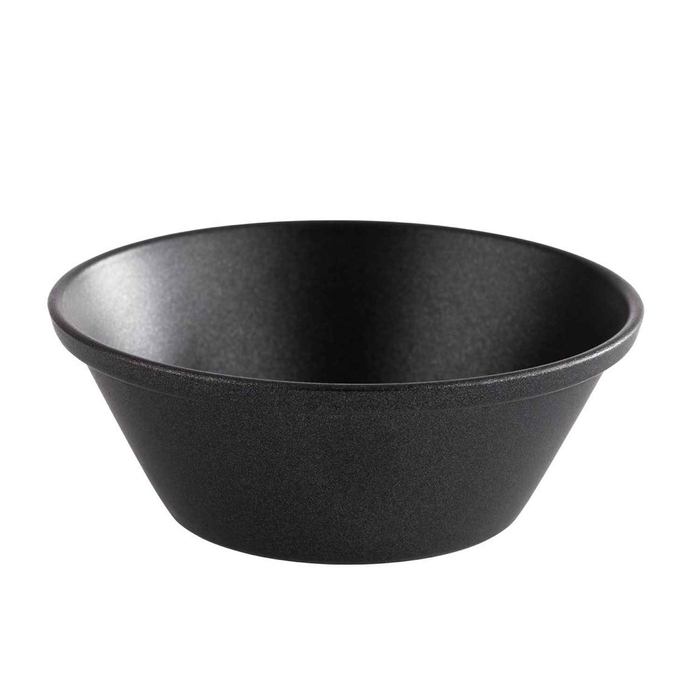 TAÇA INOX PRETA EMPILHAVEL Ø6XH2.5CM 40723 - APS - 4004133407237