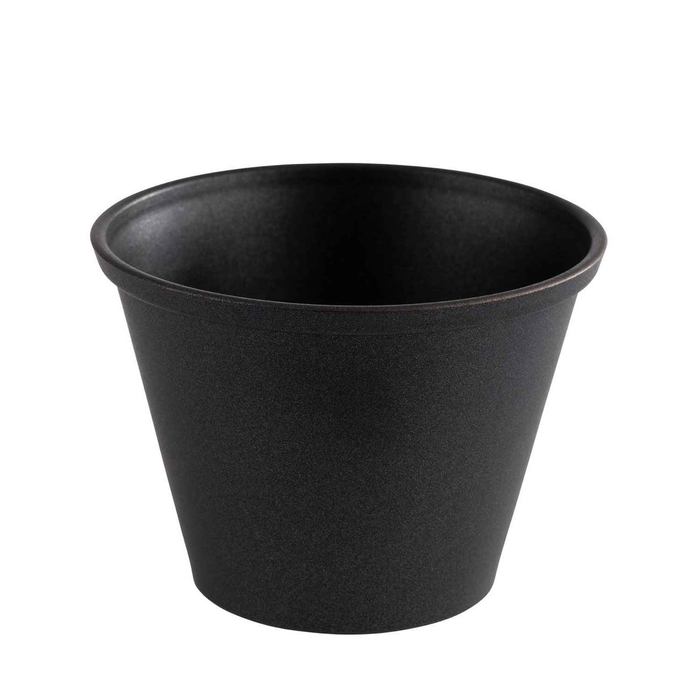 TAÇA INOX PRETA EMPILHAVEL Ø6XH4.5CM 40727 - APS - 4004133407275