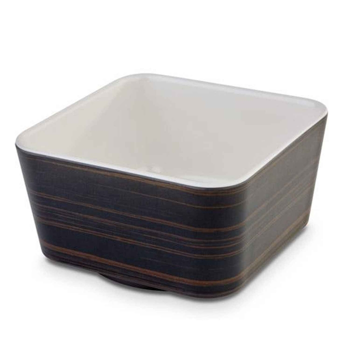 TAÇA QUAD MELAMINA CASTANHA INT BR 13X13CM 15215 - APS - 4004133152151