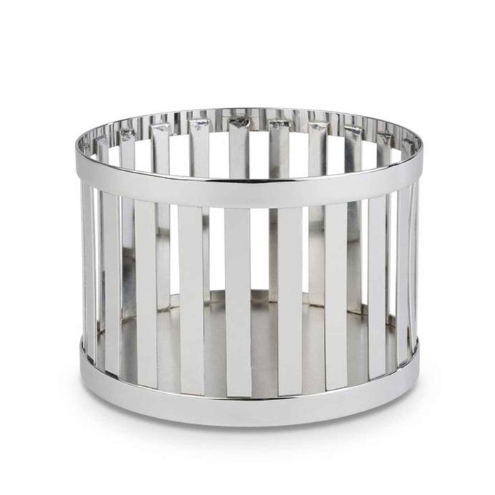 BASKETS METAL CHROME RISER/BASKET Ø15xH10.5CM - APS - 4004133153318