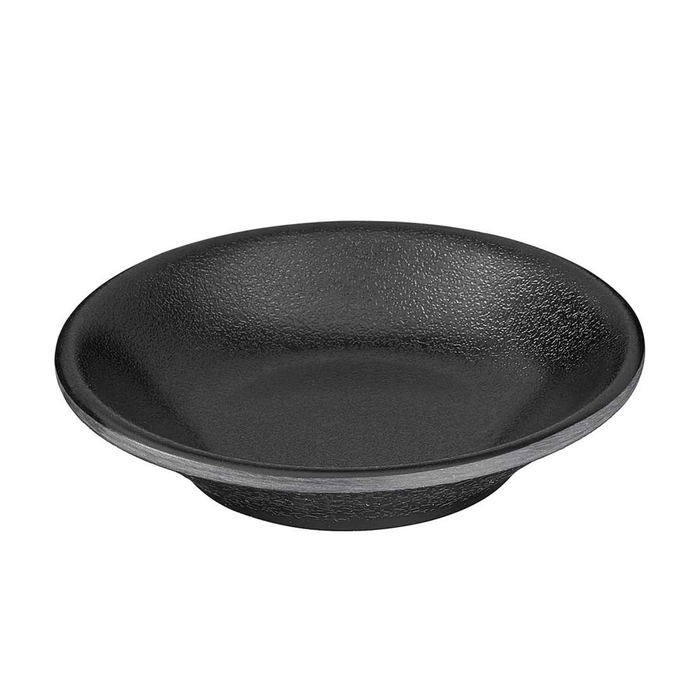 TAÇA MELAMINA PRETA ZEN Ø8CM X H1.5CM 83723 - APS - 4004133837232