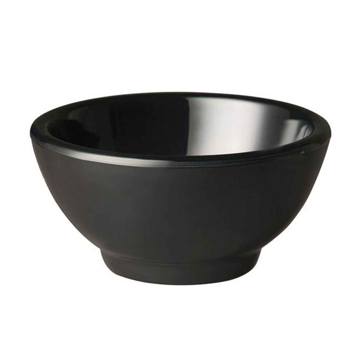 TAÇA REDONDA PRETA PURE MELAMINA Ø9.5CM 83452 - APS - 4004133834521
