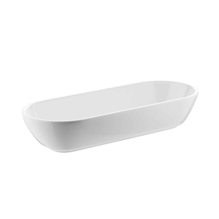 SALADEIRA OVAL MELAMINA BRANCA 38X15X7,5CM 83498 - APS - 4004133834989