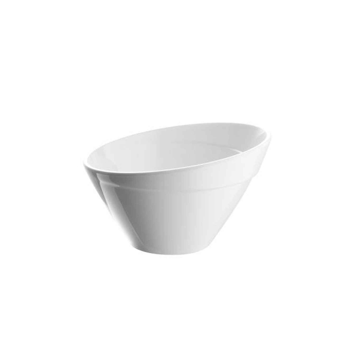 TAÇA REDONDA Ø14.5CM 40CL MELAMINA BRANCA 84040 - APS - 4004133840409