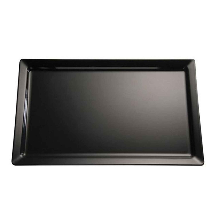 PURE BLACK MELAMINE TRAY GN1/3 32,5X17,5CM - APS - 4004133834910