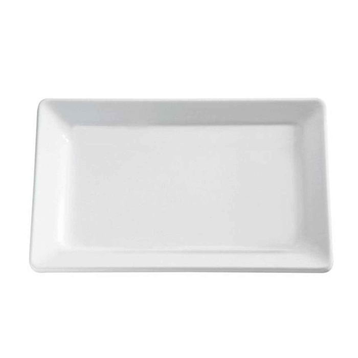 TRAVESSA SUSHI MELAMINA BRANCA 30X21CM 83417 - APS - 4004133834170