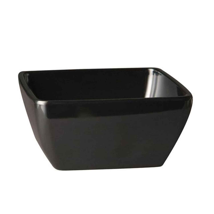 TAÇA QUADRADA 9CM PRETA PURE MELAMINA 83466 - APS - 4004133834668
