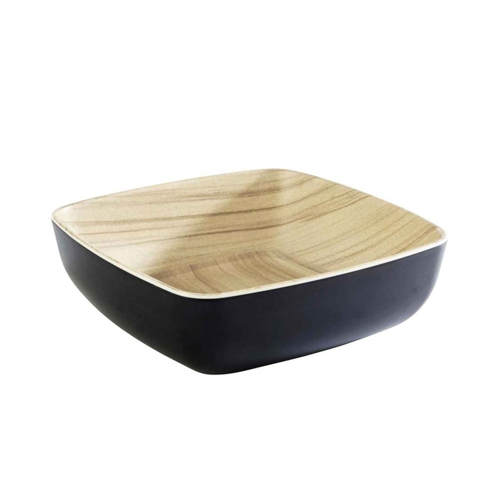 FRIDA TAÇA MELAMINA PRETO/BEGE 16.5X16.5X5.5CM - APS - 4004133845596