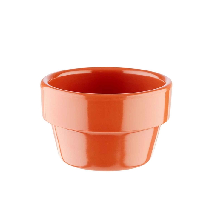 FLOWER POT MELAMINE TERRACOTA BOWL Ø6X3.5CM - APS - 4004133844711