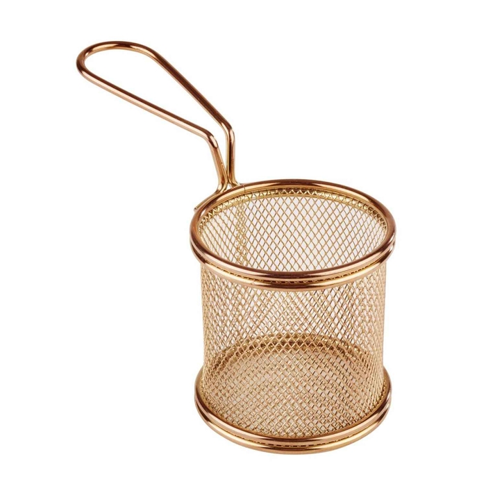 SNACKHOLDER S.STEEL GOLDEN FRY BASKETS Ø8X7.5CM - APS - 4004133406025