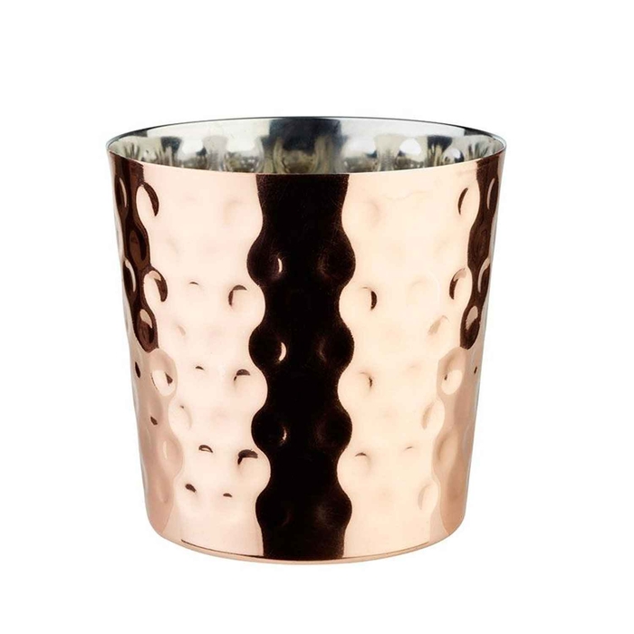 SNACKHOLDER S.STEEL COPPER SERVING CUP Ø8.5X8.5CM - APS - 4004133406186