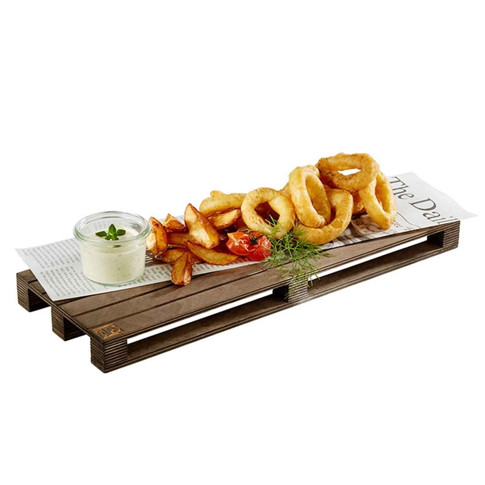 GENUSSPALETTE MINI WODDEN PALLETE 40X15X3CM - APS - 4004133008823