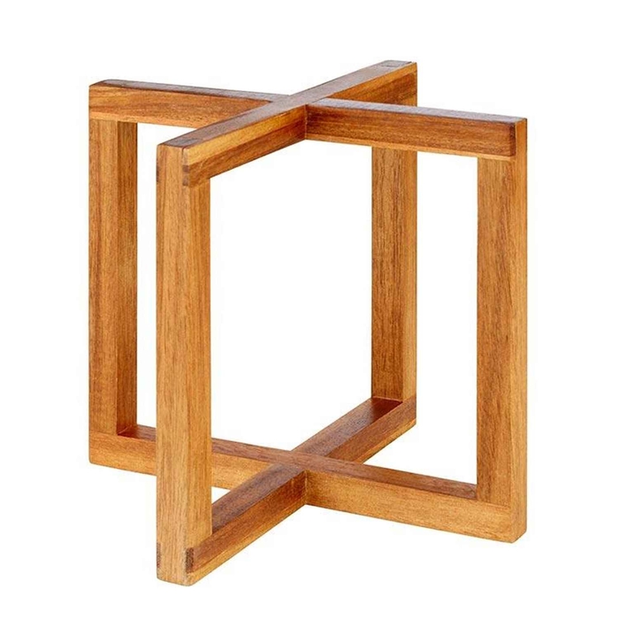 WOOD SUPORTE BUFFET MADEIRA 20X20X17.5CM - APS - 4004133332805