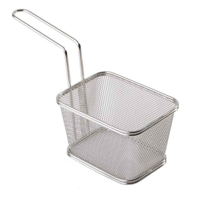 SNACKHOLDER CESTO QUADRADO INOX C/PEGA 13.5X10.5CM - APS - 4004133406216