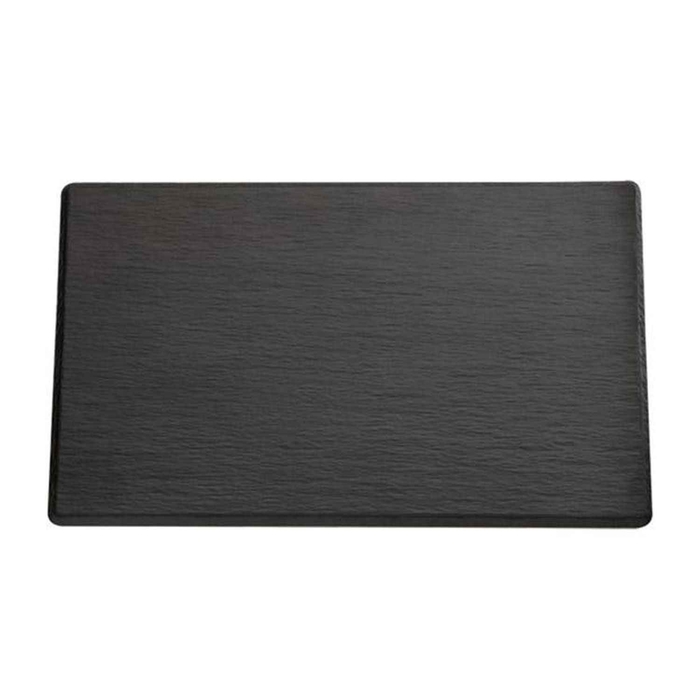 MELAMINE BLACK SLATE PLATTER GN 1/3 325X175MM - APS - 4004133839571