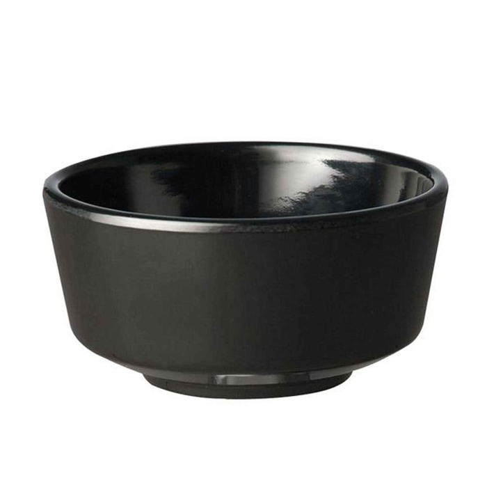 TAÇA REDONDA MELAMINA PRETA D.5,5CM 83901 - APS - 4004133839014