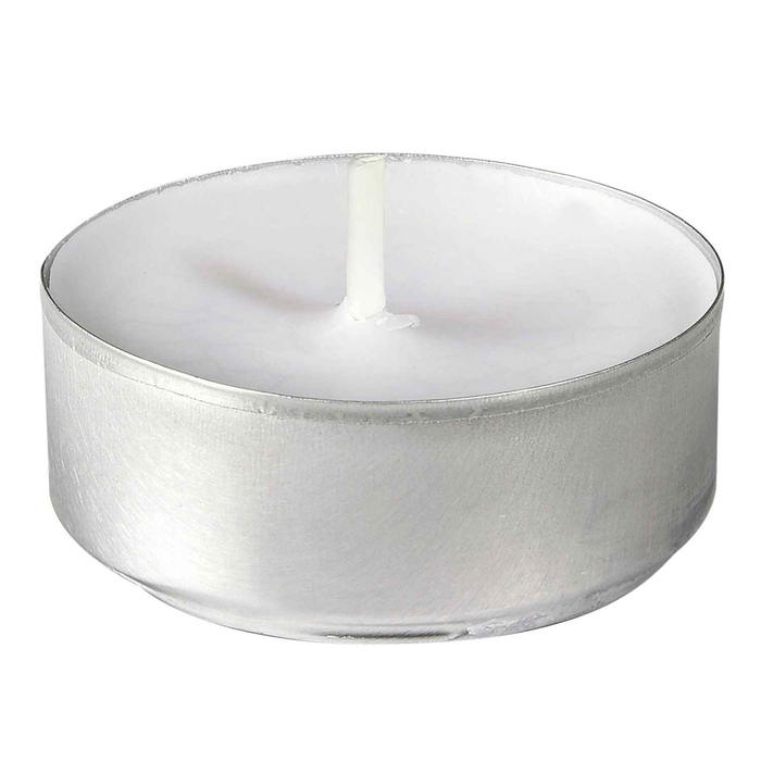 CONJ 100 TEALIGHTS BRANCA 4H 140396 - DUNI - 7321011403967