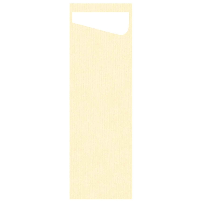 SAQUETA TALHER BIO SLIM 23X7CM CREME 205873 C/240 - DUNI - 07321032058733
