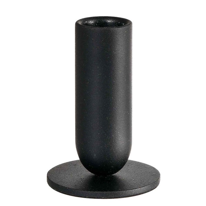 SUPORTE VELA LED TOTEM PRETO Ø57XH80MM 208777 - DUNI - 7321012087777