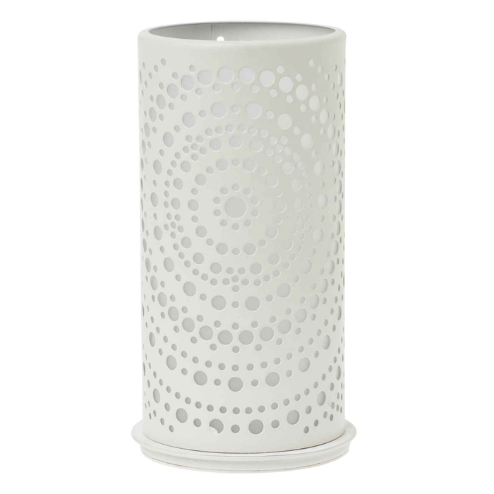 METAL WHITE CANDLE DOOR 140X75MM - DUNI - 07321031744187