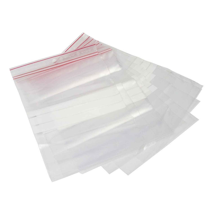 PLASTIC BAGS W/ ZIP FASTENER W/100UNITS - PALMA & PALMA - 1220016506