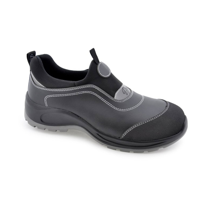 SAPATO NEGRO BIQUEIRA AÇO FLEXILE TAM 40 - DIAN - 1250012137
