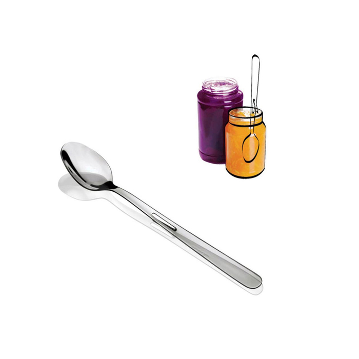 COLHER COMPOTA INOX POLIDA C/GANCHO 900203100 - HERDMAR - 1320133884