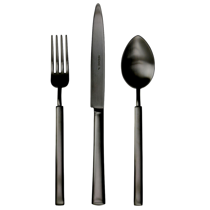 FACA MESA VINTAGE PRETO MATE PVD - HERDMAR - 1320267445