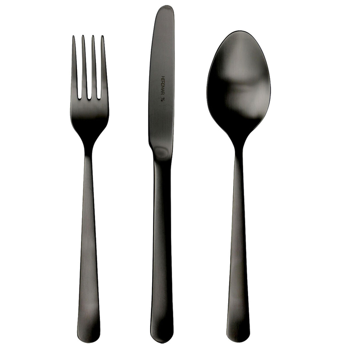 FACA MESA OSLO PRETO MATE PVD - HERDMAR - 1320297475