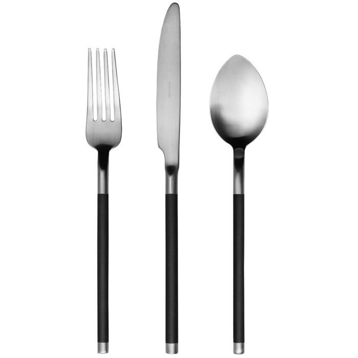 COLHER MESA VOGUE MATE CABO PRETO - HERDMAR - 1320307508