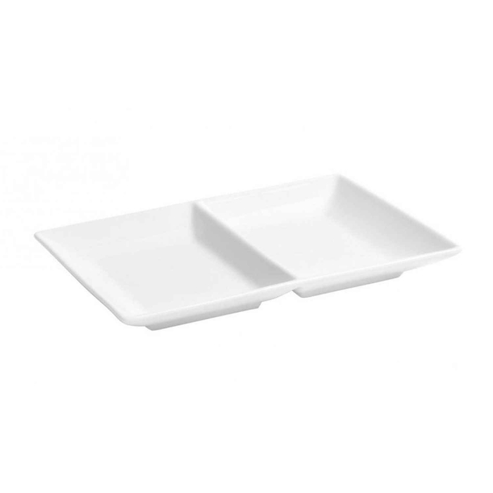 BANDEJA 2 COMP. 20X13X2CM B1922 - PALMA & PALMA - 8428141244220