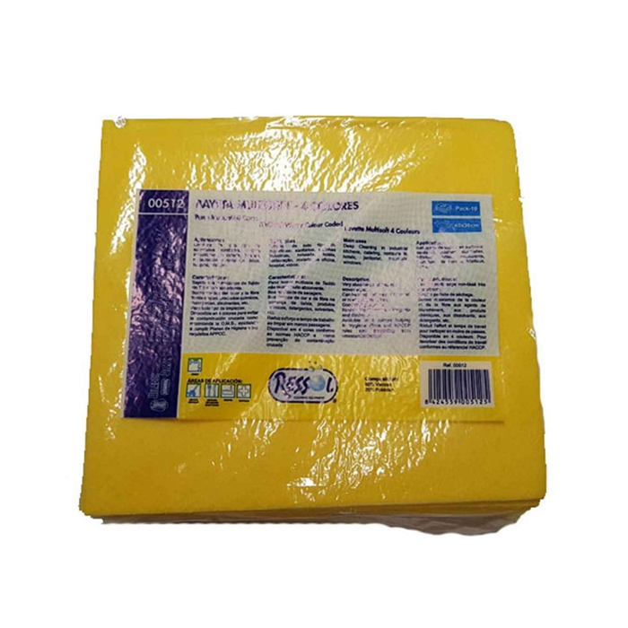 PANO AMARELO MULTISOFT 512 C/10 - 8424559005125