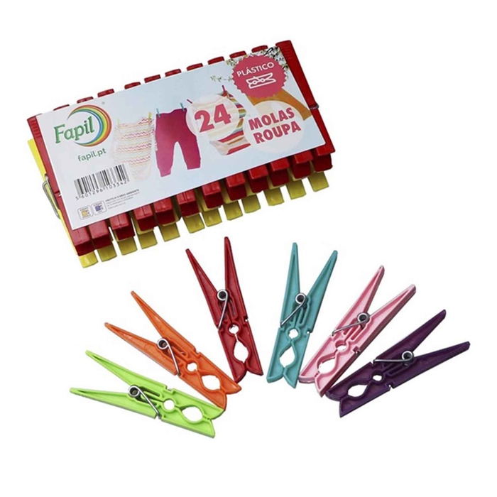 MOLAS PLASTICO ROUPA C/24 10334 - 5601296103342