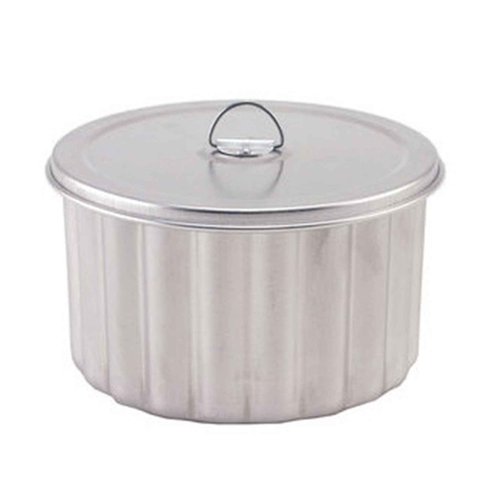 FORMA PUDIM CANELADA C/TAMPA ALUMINIO ø16CM - PALMA & PALMA - 5604320110385