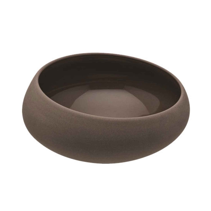 BAHIA COCOTTE BROWN BASALT Ø12CM 30CL - DEGRENNE - 3057192310131