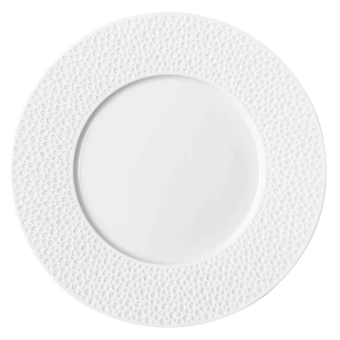 PERLES DE ROSEE PLATE Ø28CM - DEGRENNE - 3057192339231