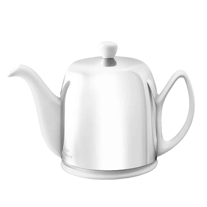 SALAM BULE DE PORCELANA BRANCO/INOX 90CL  - DEGRENNE - 3057192119895