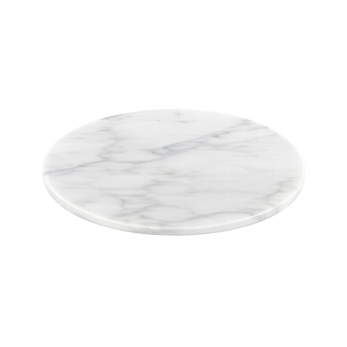 PRATO/TAMPA MARMORE BRANCO Ø16CM 31 6402 - PLAYGROUND - 4029793464932