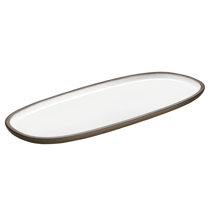 PRATO OVAL RENEW WHITE 30X18CM 01 2030 - PLAYGROUND - 4029793459921