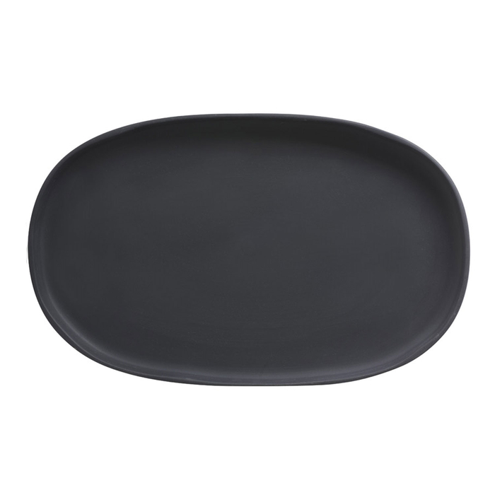 TRAVESSA OVAL 35.5CM CARACTERE MATT BLACK 661390 - REVOL - 3198246610989